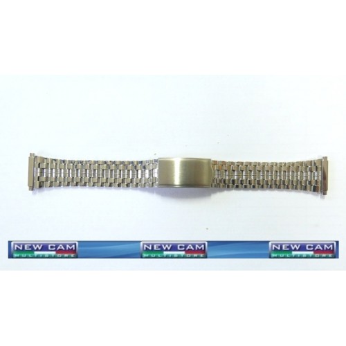 CINTURINO BRACCIALE ACCIAIO LUCIDO SANSONE 22 MM - TRASPORTO INCLUSO